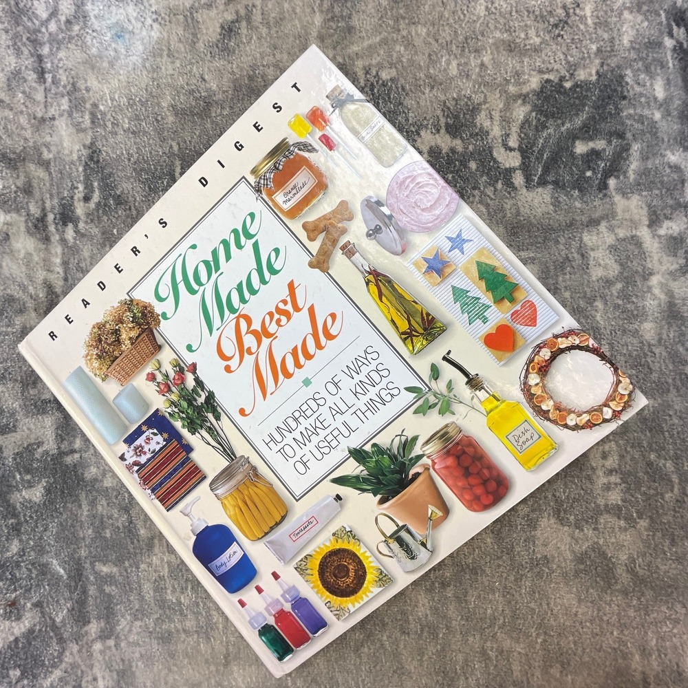 Home Made Best Made Reader's Digest DIY Craft & Project Guide Hardcover Book